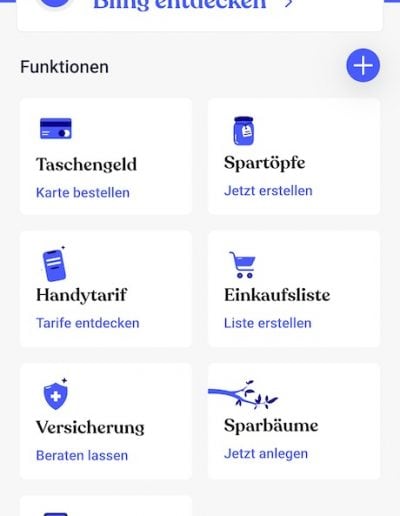 Bling Card App Dashboard