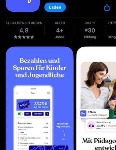 Bling Card App Store