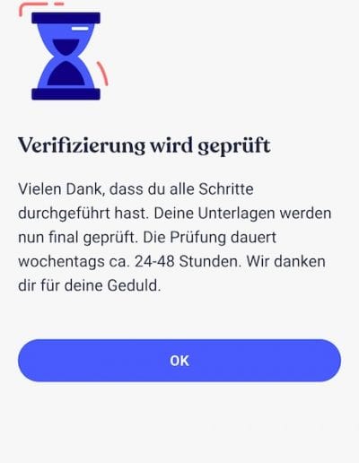 Bling Card Verifizierung Prüfung